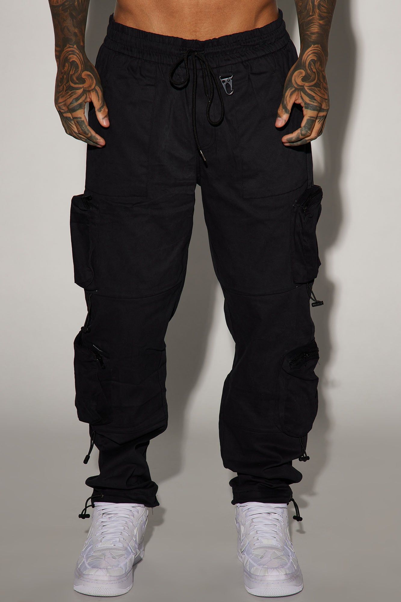 Hawker Twill Utility Pants - Black sold by Fashion Nova product image thumbnail 4