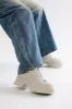 Brooklyn Platform Booties - Cream sold by Fashion Nova