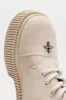 Brooklyn Platform Booties - Cream sold by Fashion Nova