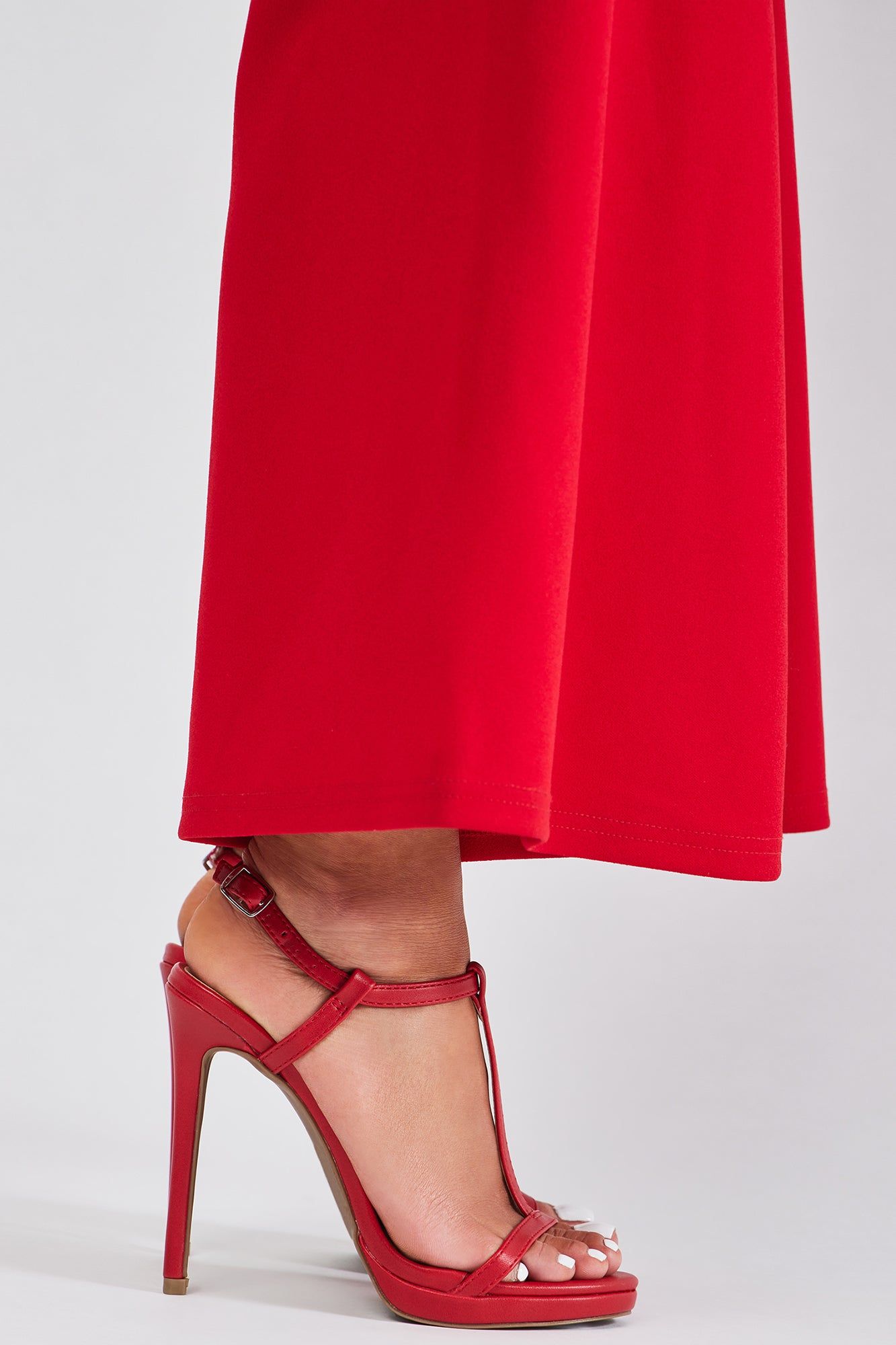 Lesson Learned Heeled Sandals - Red sold by Fashion Nova product image thumbnail 5