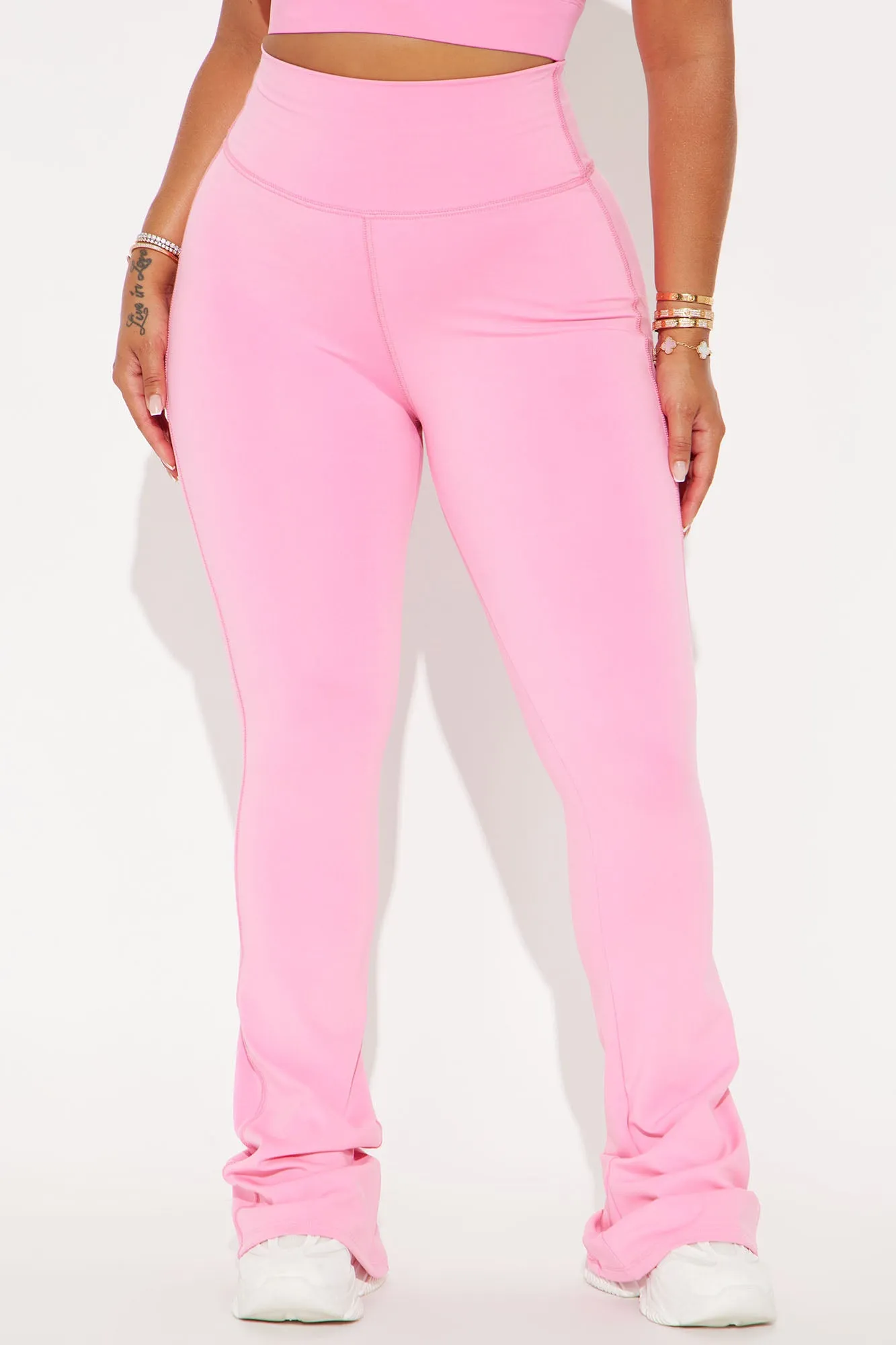 Break A Sweat Active Yoga Pant - Hot Pink sold by Fashion Nova