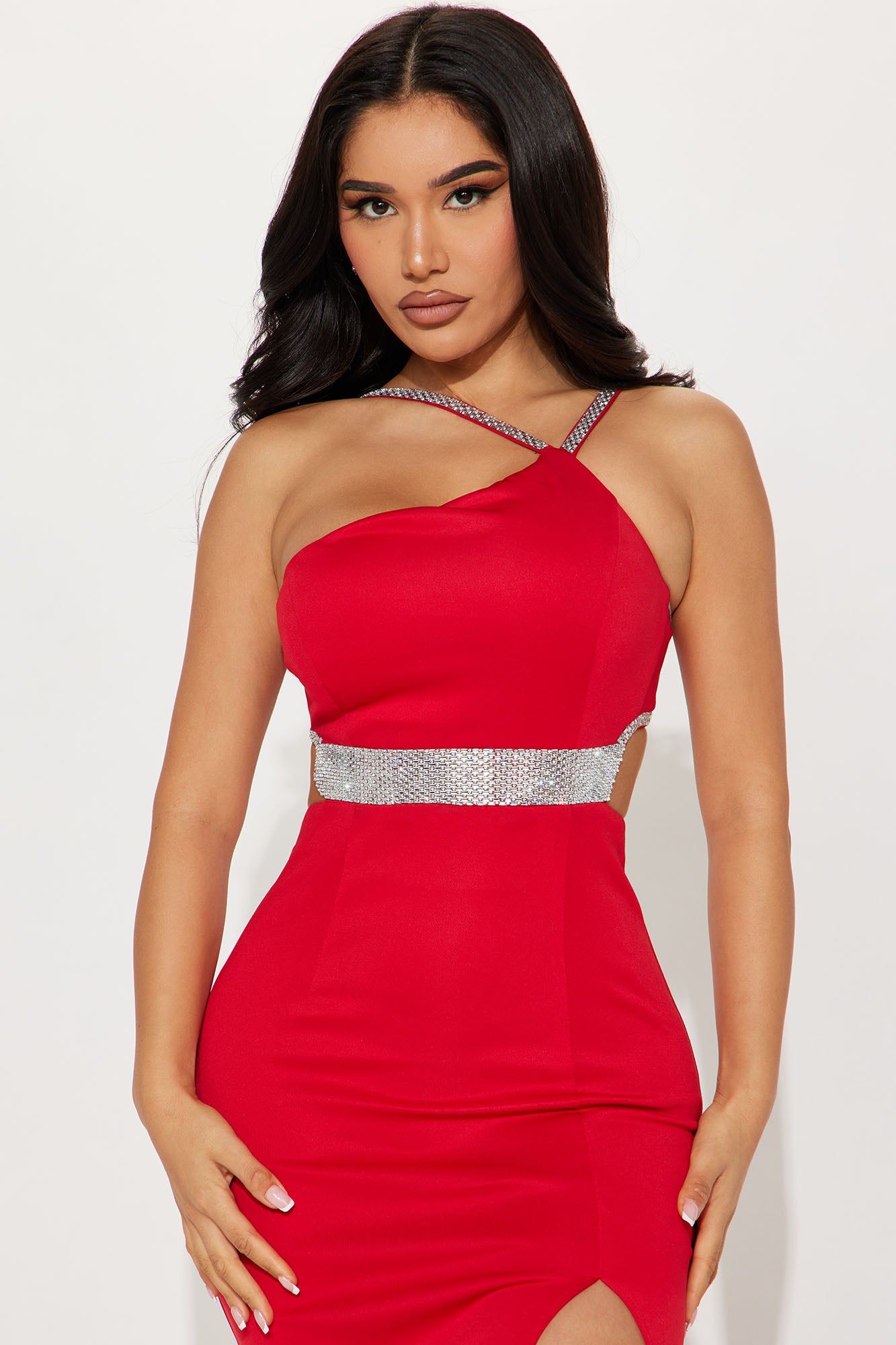 Ella Embellished Maxi Dress - Red sold by Fashion Nova product image thumbnail 2