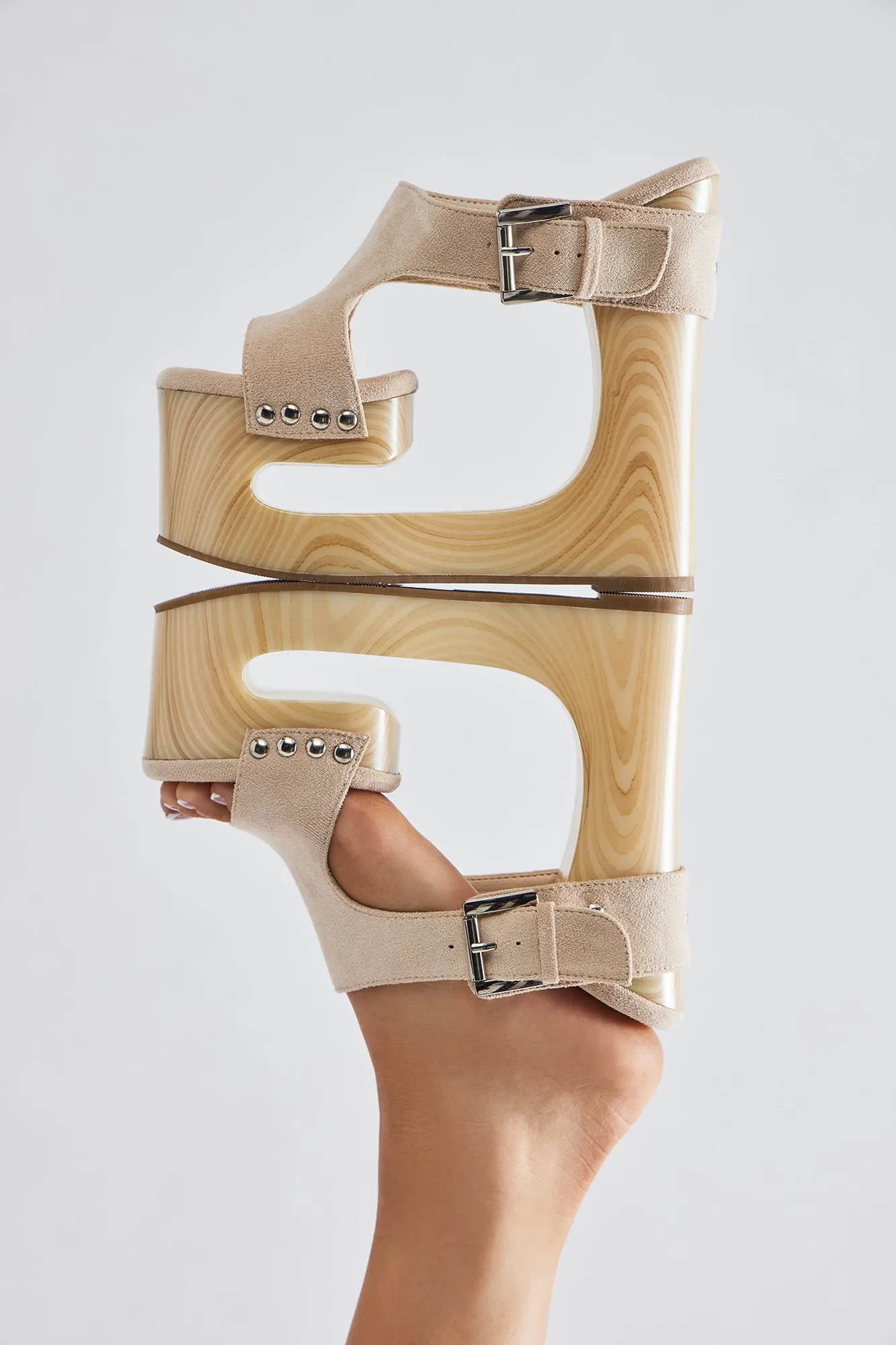 One Last Chance Wedges - Cream sold by Fashion Nova product image thumbnail 3