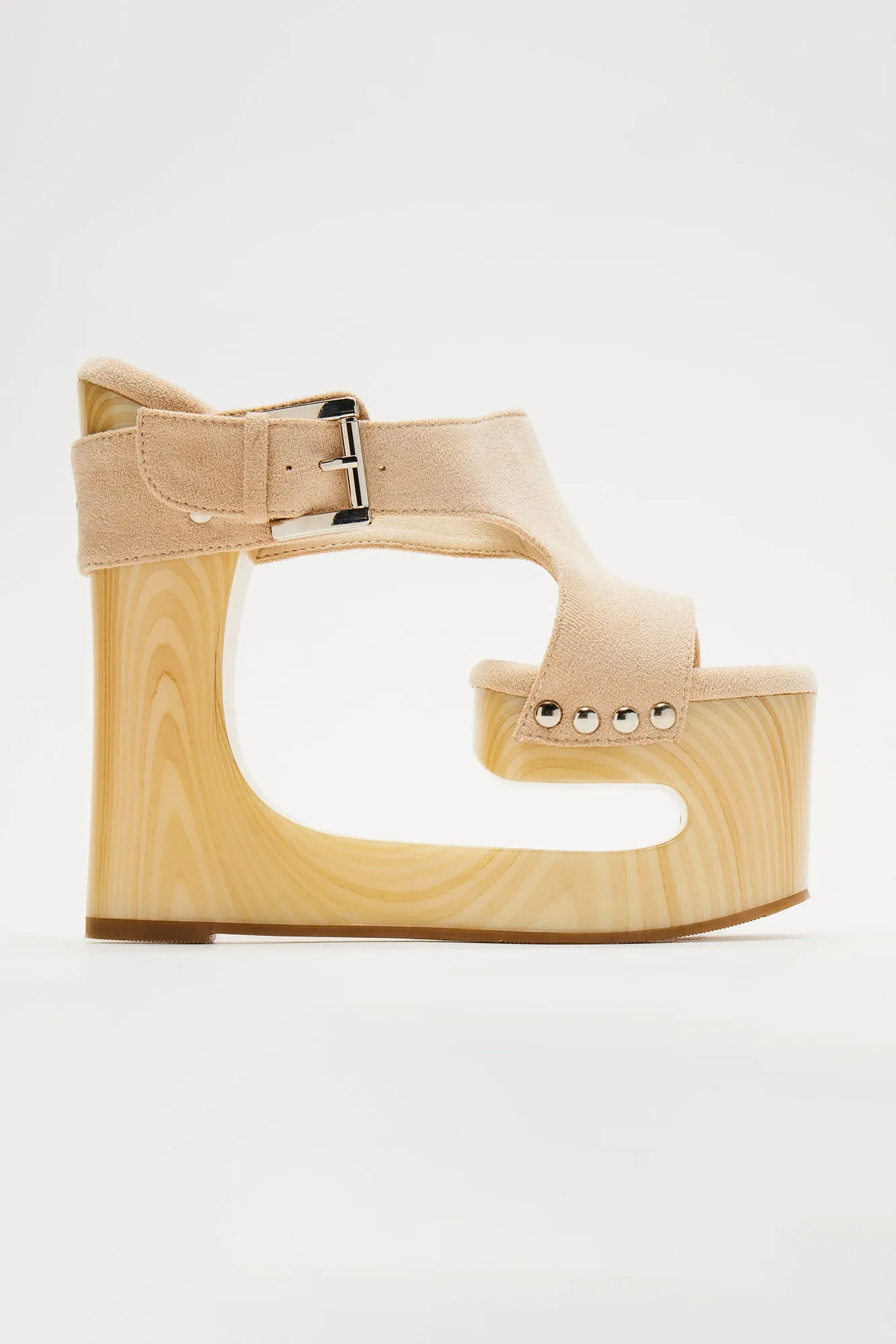 One Last Chance Wedges - Cream sold by Fashion Nova product image thumbnail 2