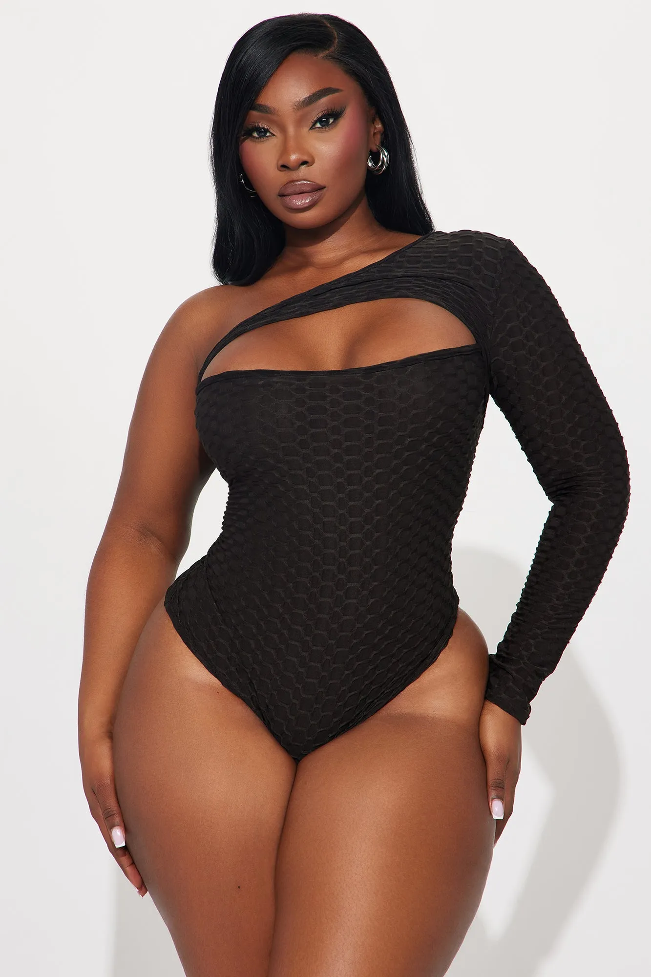 Can't Resist Bodysuit - Black sold by Fashion Nova product image thumbnail 5