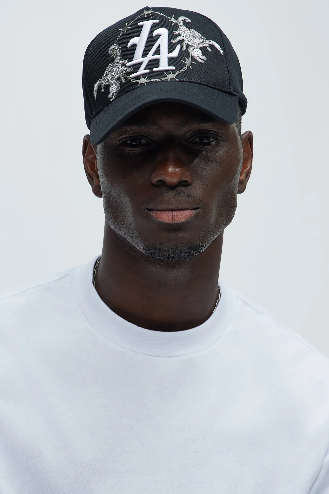 La Scorpion Snapback Hat - Black sold by Fashion Nova