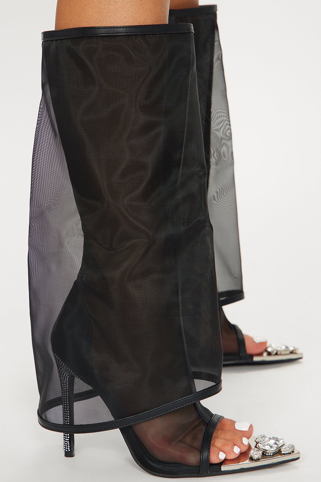 Better Babe Heeled Boots - Black sold by Fashion Nova product image thumbnail 3