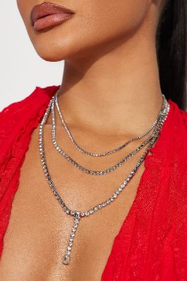 Unforgettable Moments Necklace - Silver made by Fashion Nova