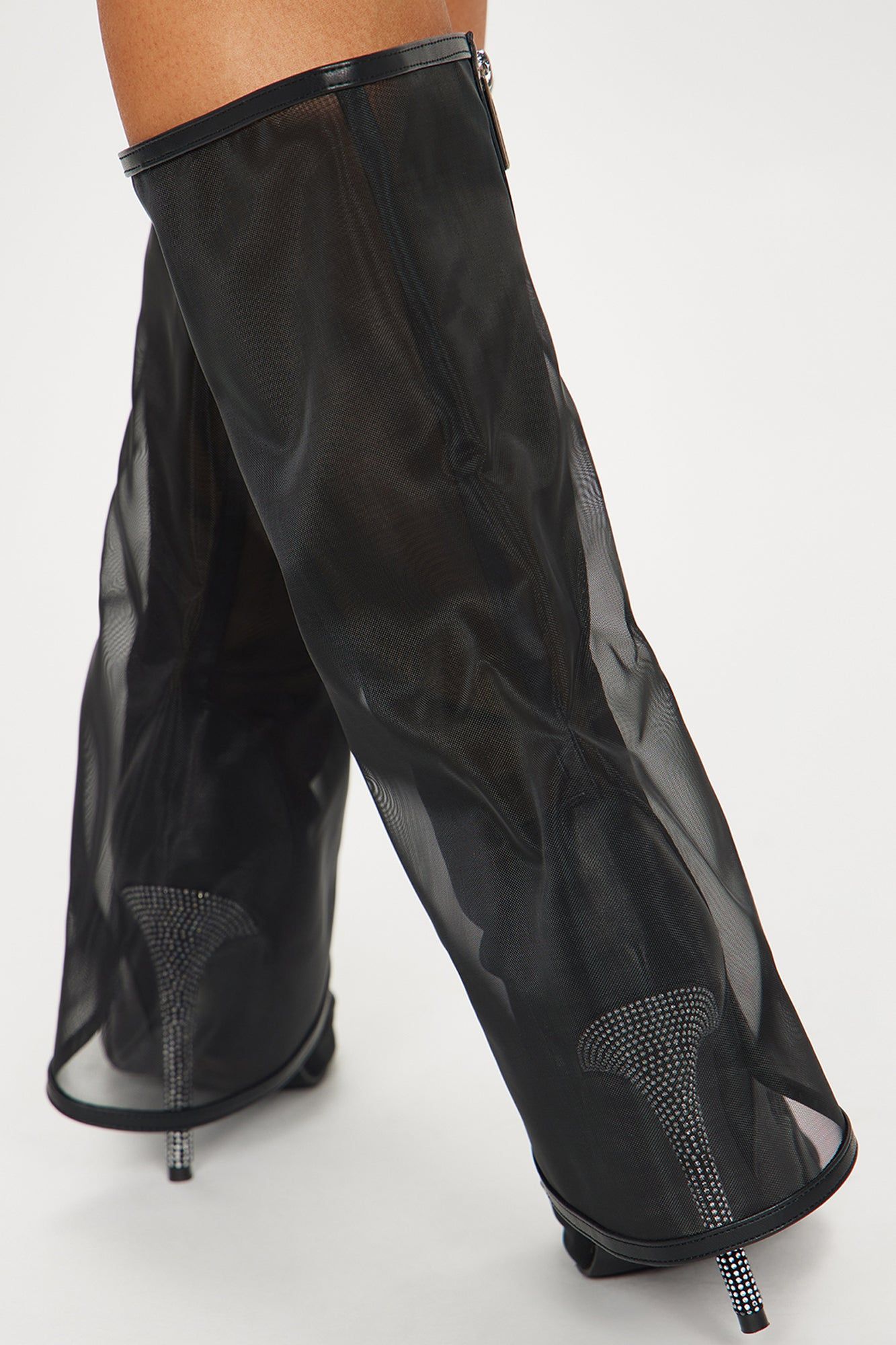 Better Babe Heeled Boots - Black sold by Fashion Nova product image thumbnail 4