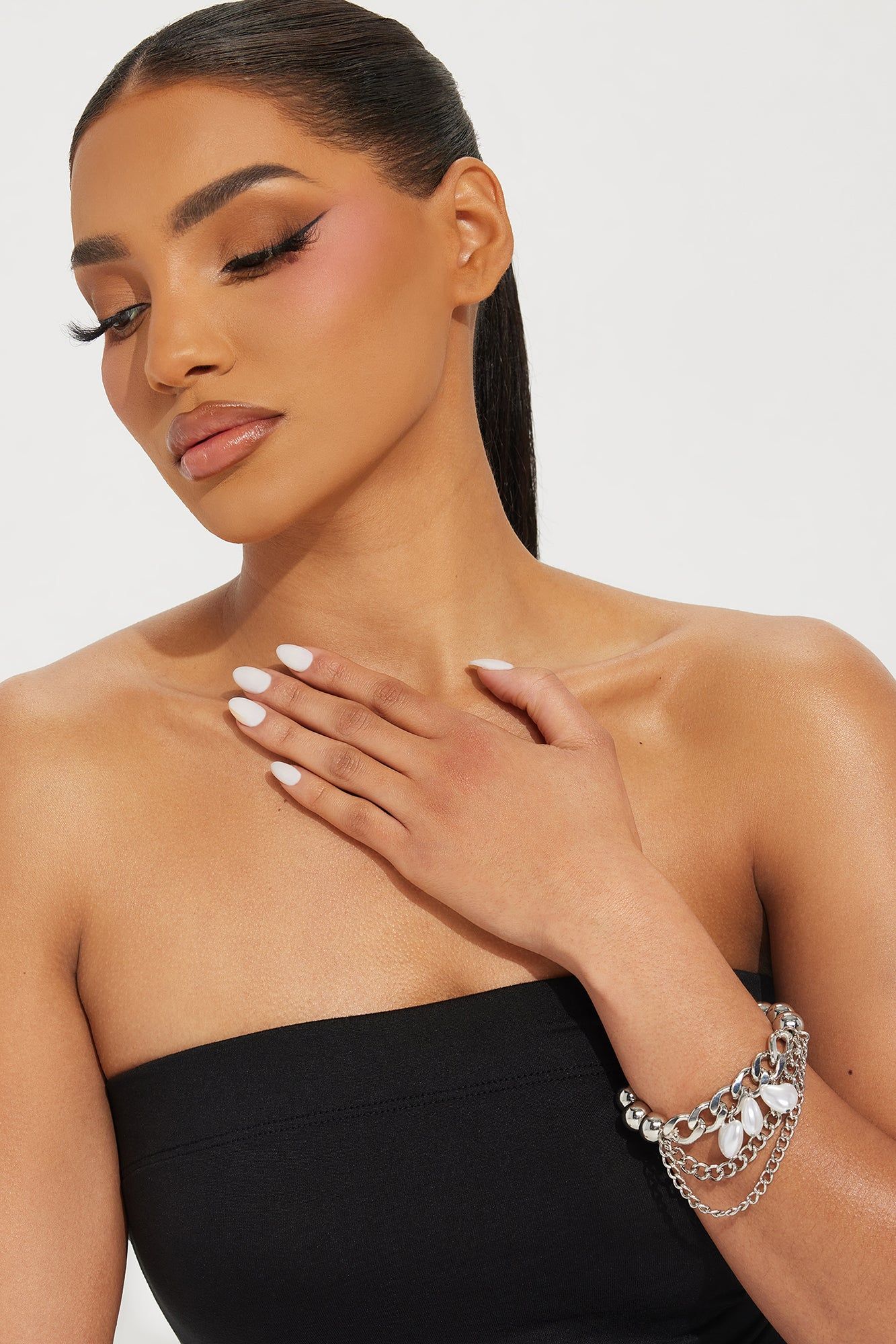 United Together Heart Bracelet - Silver sold by Fashion Nova product image thumbnail 2