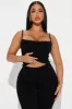 Stirling Snatched Capri Pant Set - Black sold by Fashion Nova