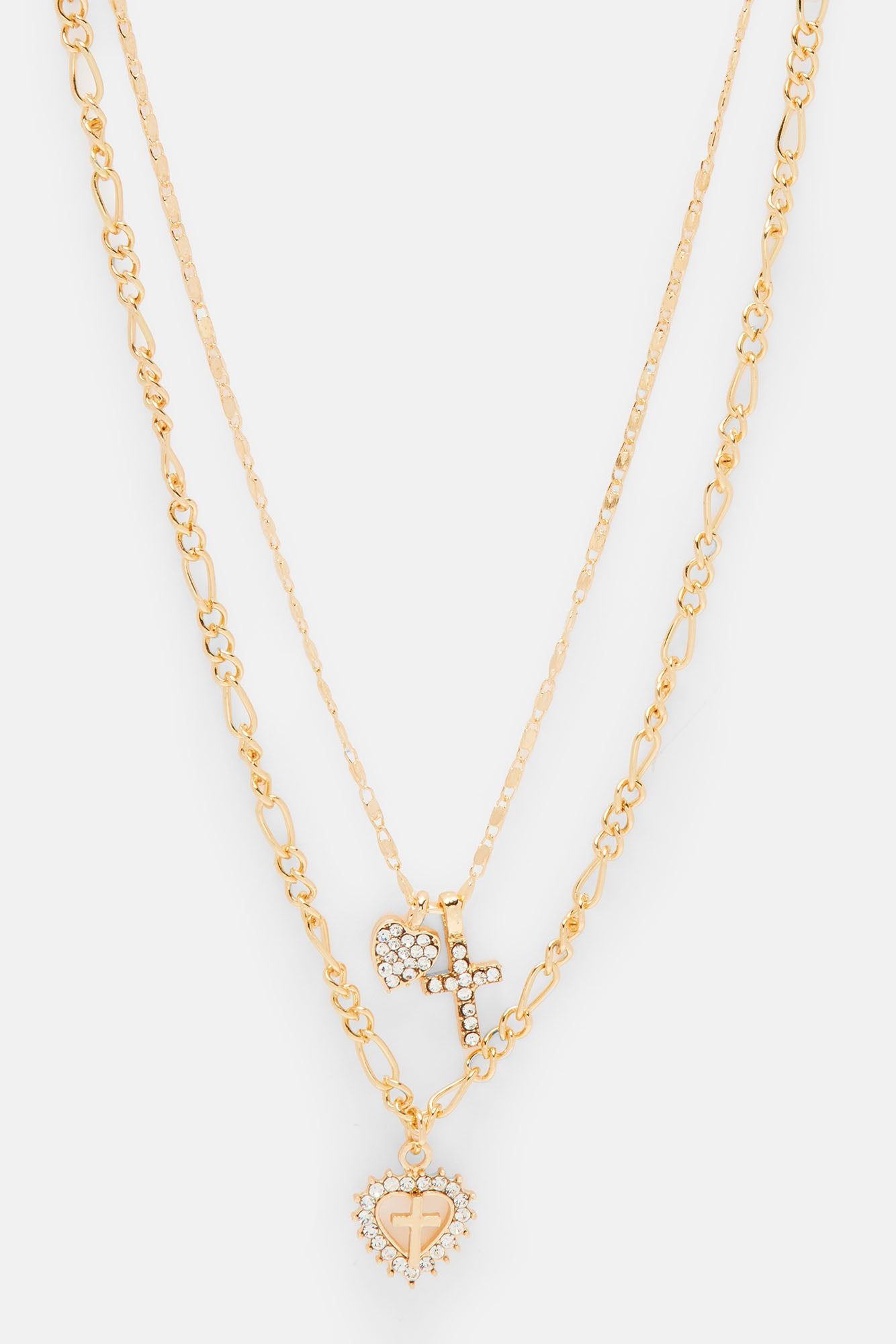 Have Faith Love Necklace - Gold sold by Fashion Nova product image thumbnail 3