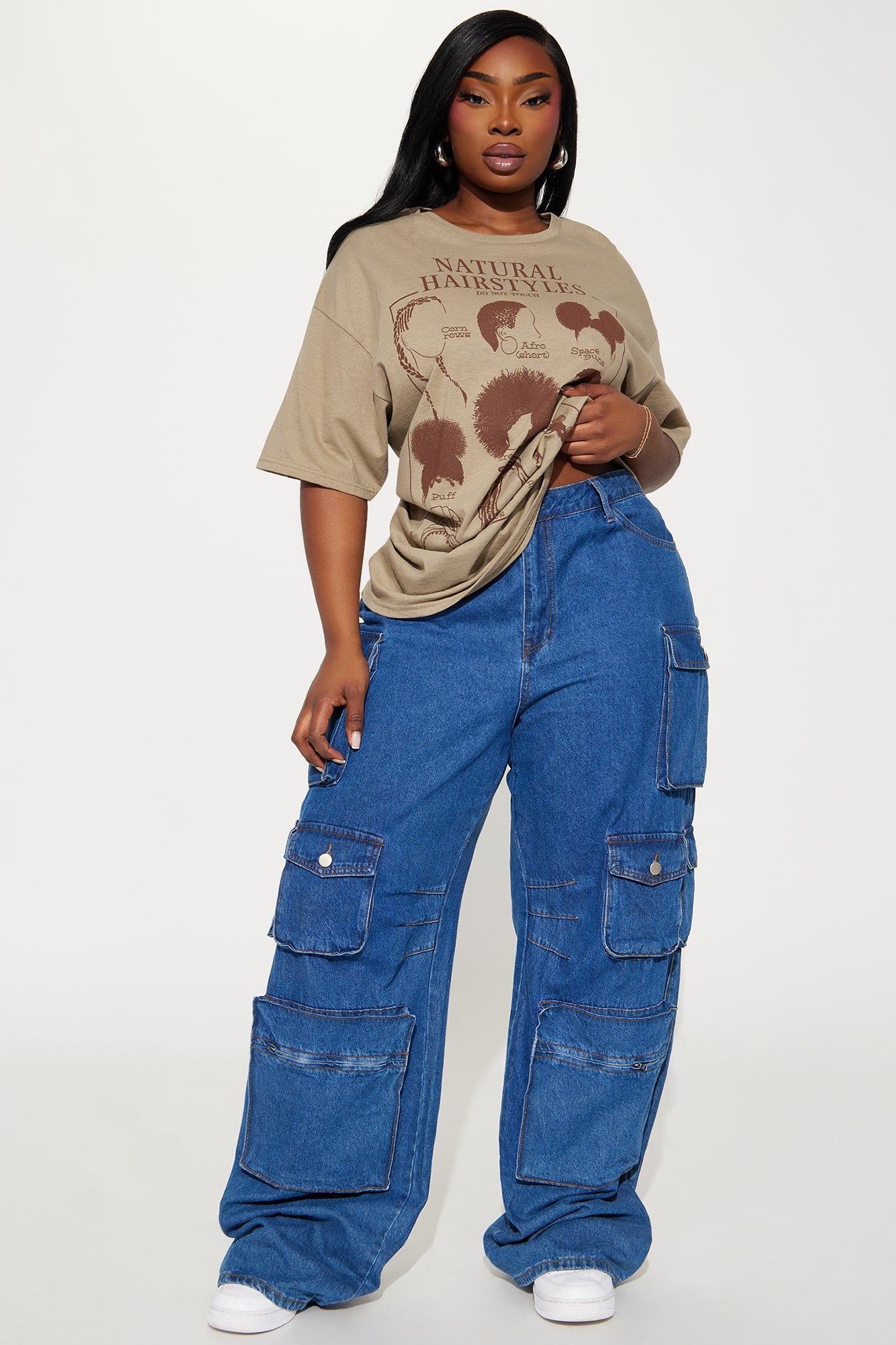 Embracing Natural Beauty Graphic Tee - Taupe sold by Fashion Nova product image thumbnail 5