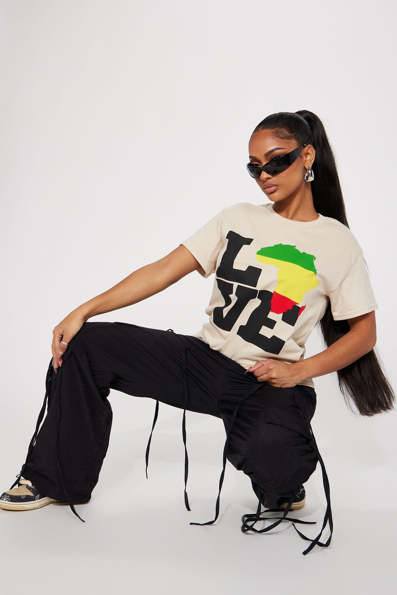 All Love Graphic Tshirt - Sand sold by Fashion Nova product image thumbnail 2