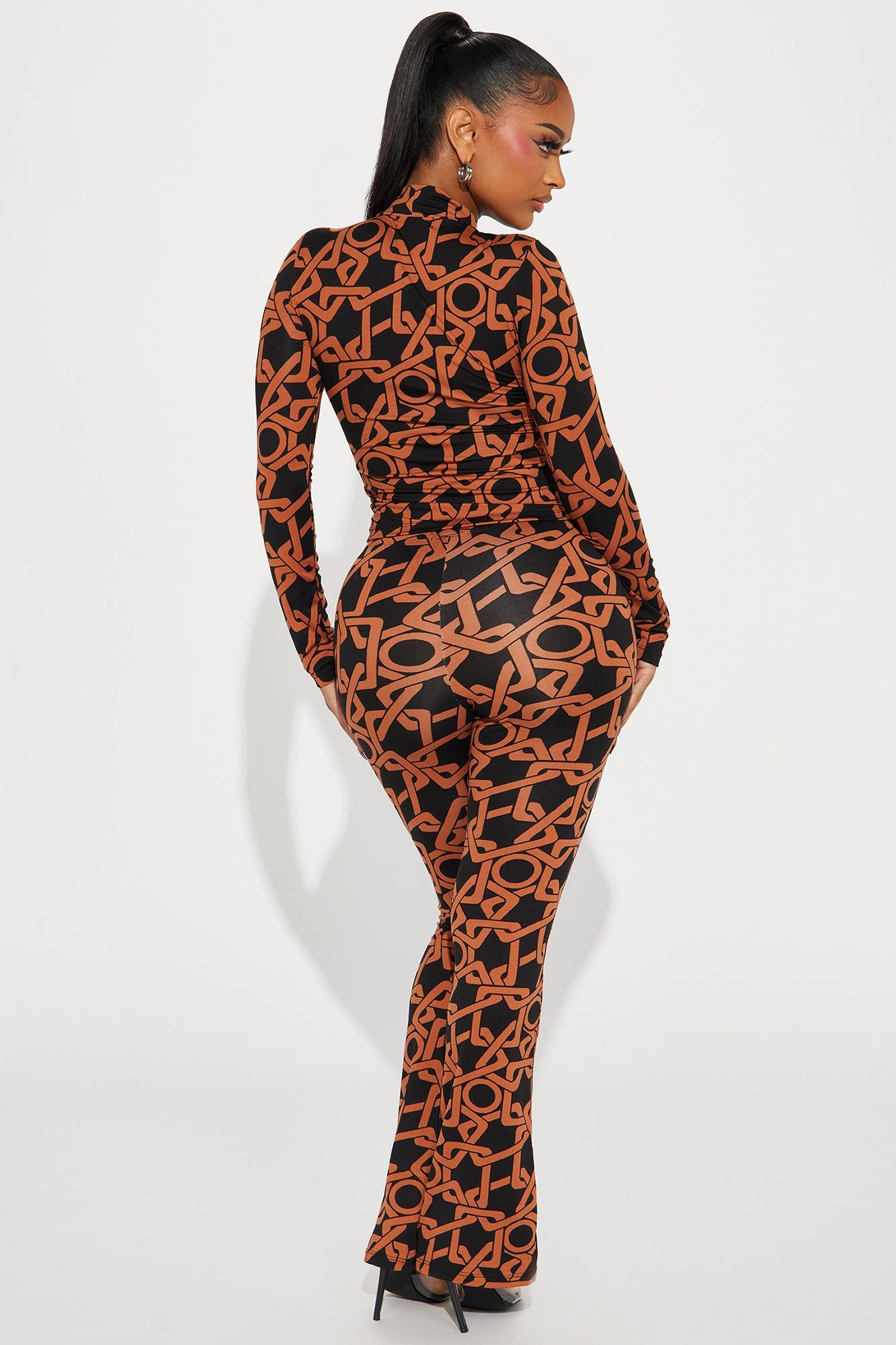 Fashion Muse Pant Set - Black/combo sold by Fashion Nova product image thumbnail 3