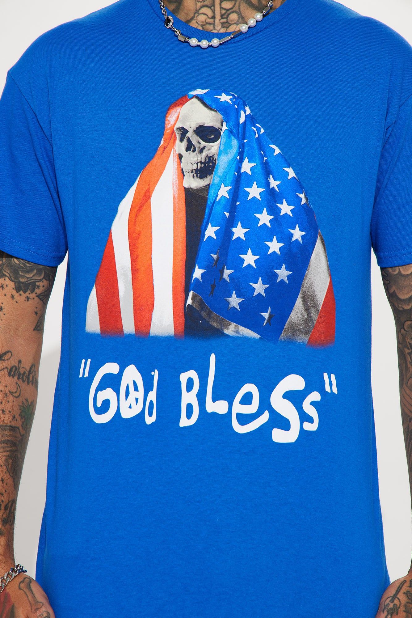 Good Glory Short Sleeve Tee - Royal sold by Fashion Nova product image thumbnail 3