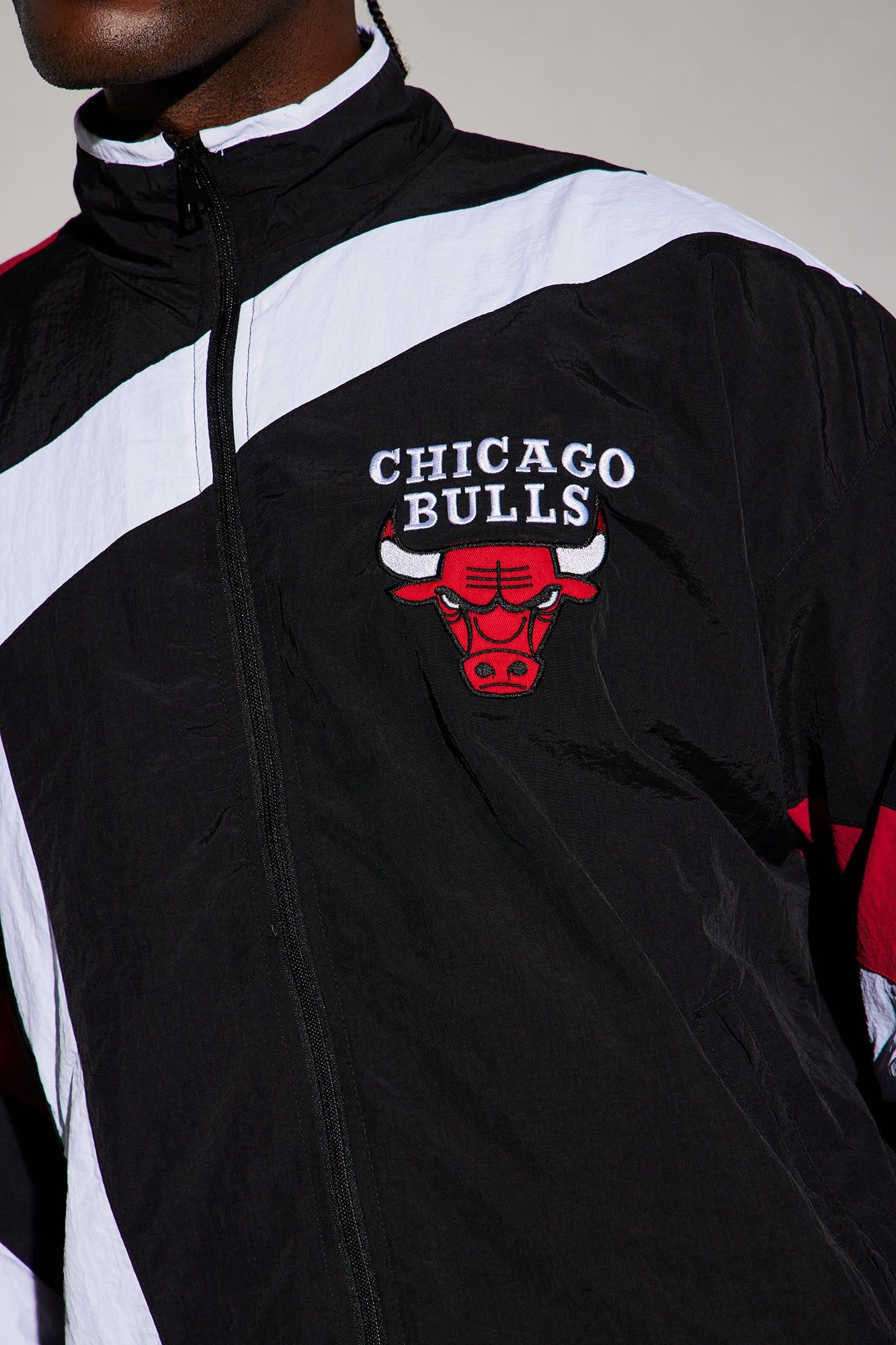 Bulls Hood Star Jacket - Black/Red sold by Fashion Nova product image thumbnail 4
