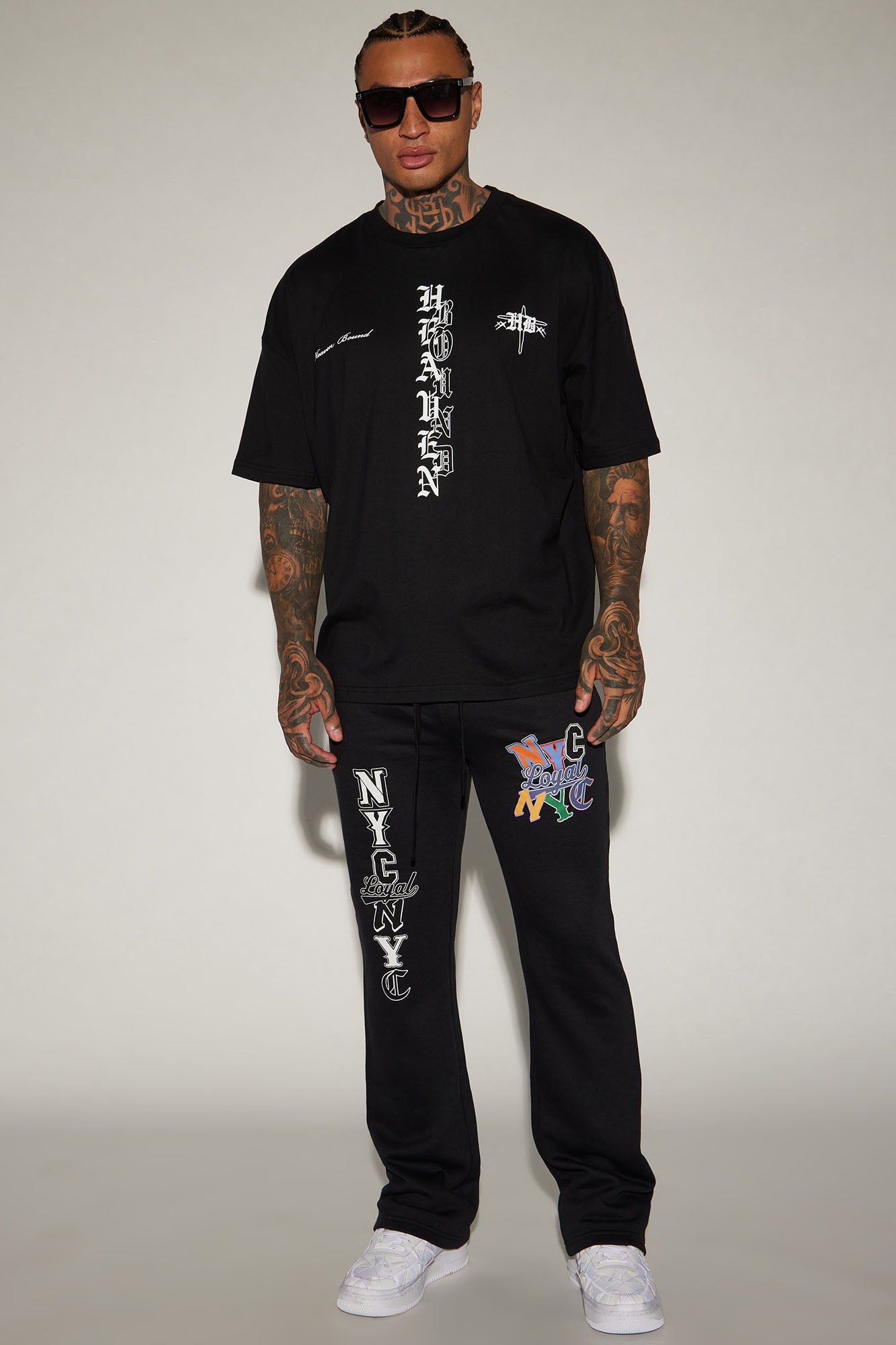 Heaven Bound Oversized Short Sleeve Tee - Black sold by Fashion Nova product image thumbnail 2