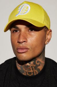 Detroit Snapback Hat - Yellow sold by Fashion Nova