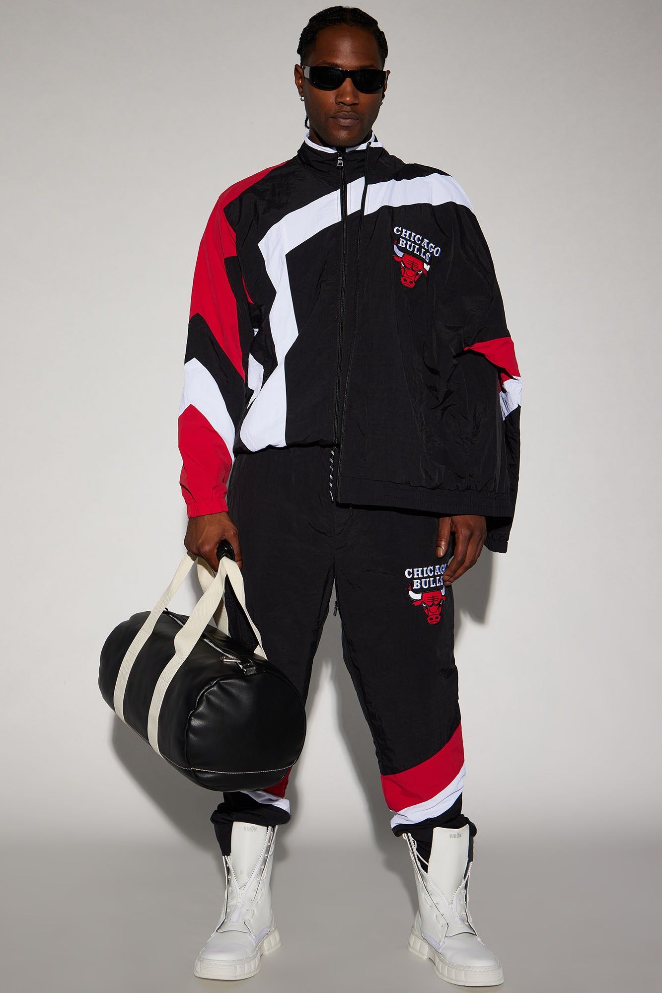 Bulls Hood Star Jacket - Black/Red sold by Fashion Nova product image thumbnail 3