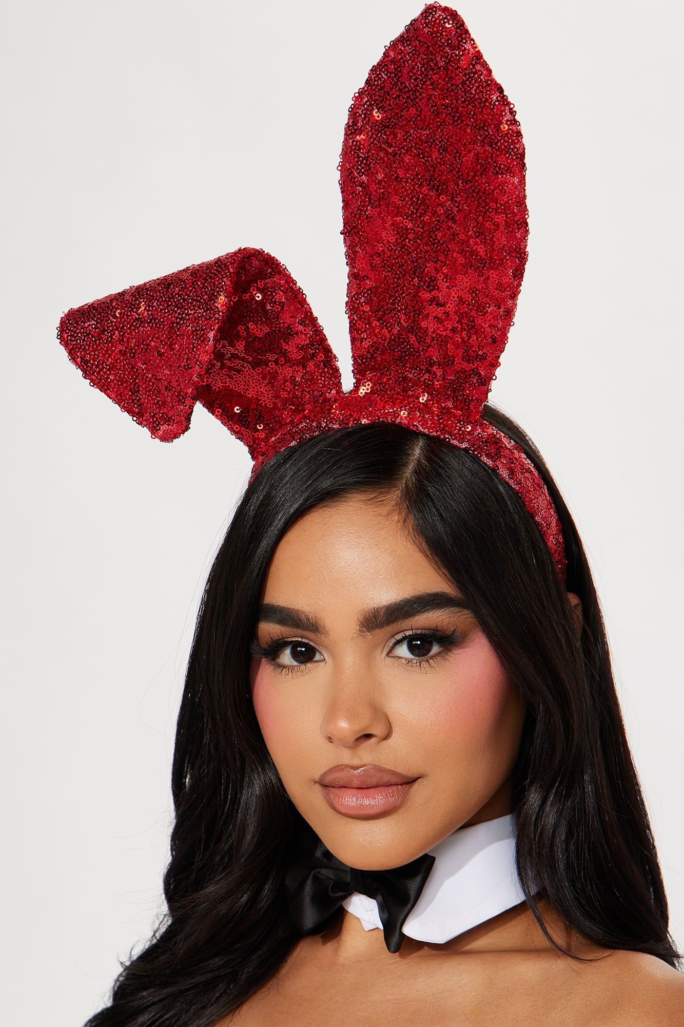 Playboy Holiday Bunny 6 Piece Costume Set - Red sold by Fashion Nova product image thumbnail 3