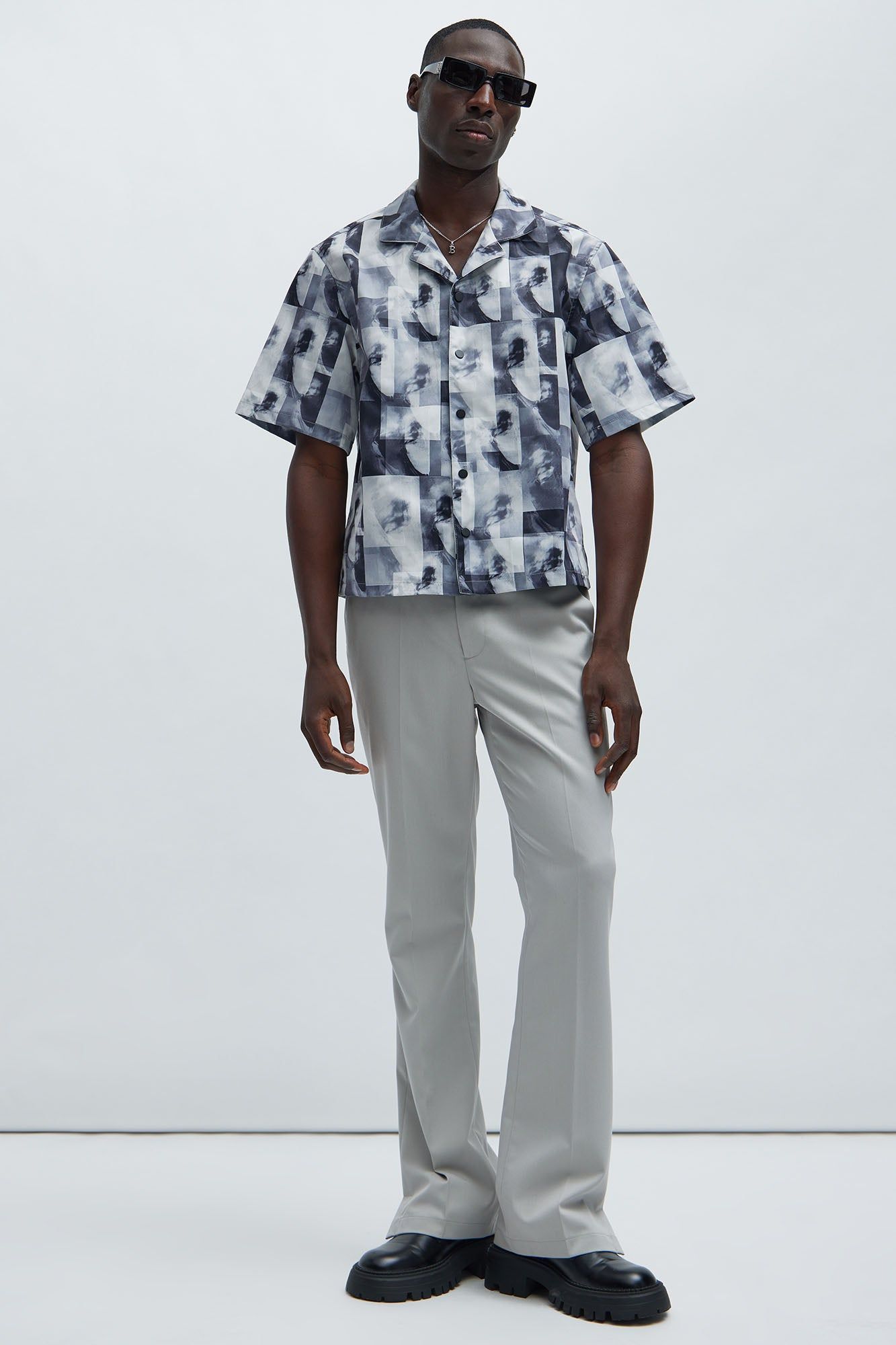 Ansel Shirt - Grey/combo sold by Fashion Nova product image thumbnail 2