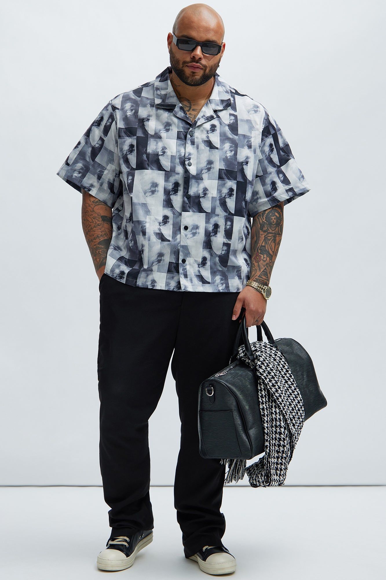 Ansel Shirt - Grey/combo sold by Fashion Nova product image thumbnail 5