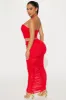 Always Slaying Mesh Skirt Set - Red sold by Fashion Nova