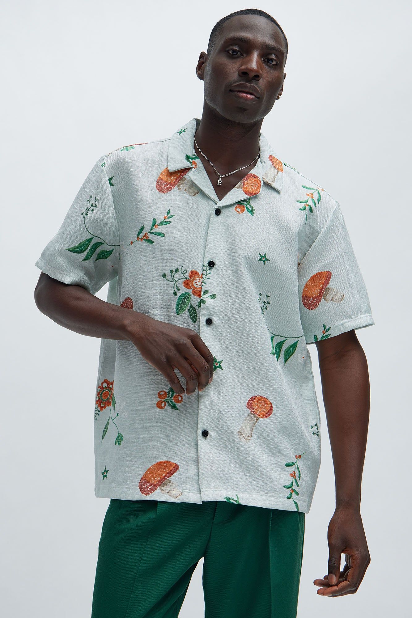 For What Shirt - Sage sold by Fashion Nova