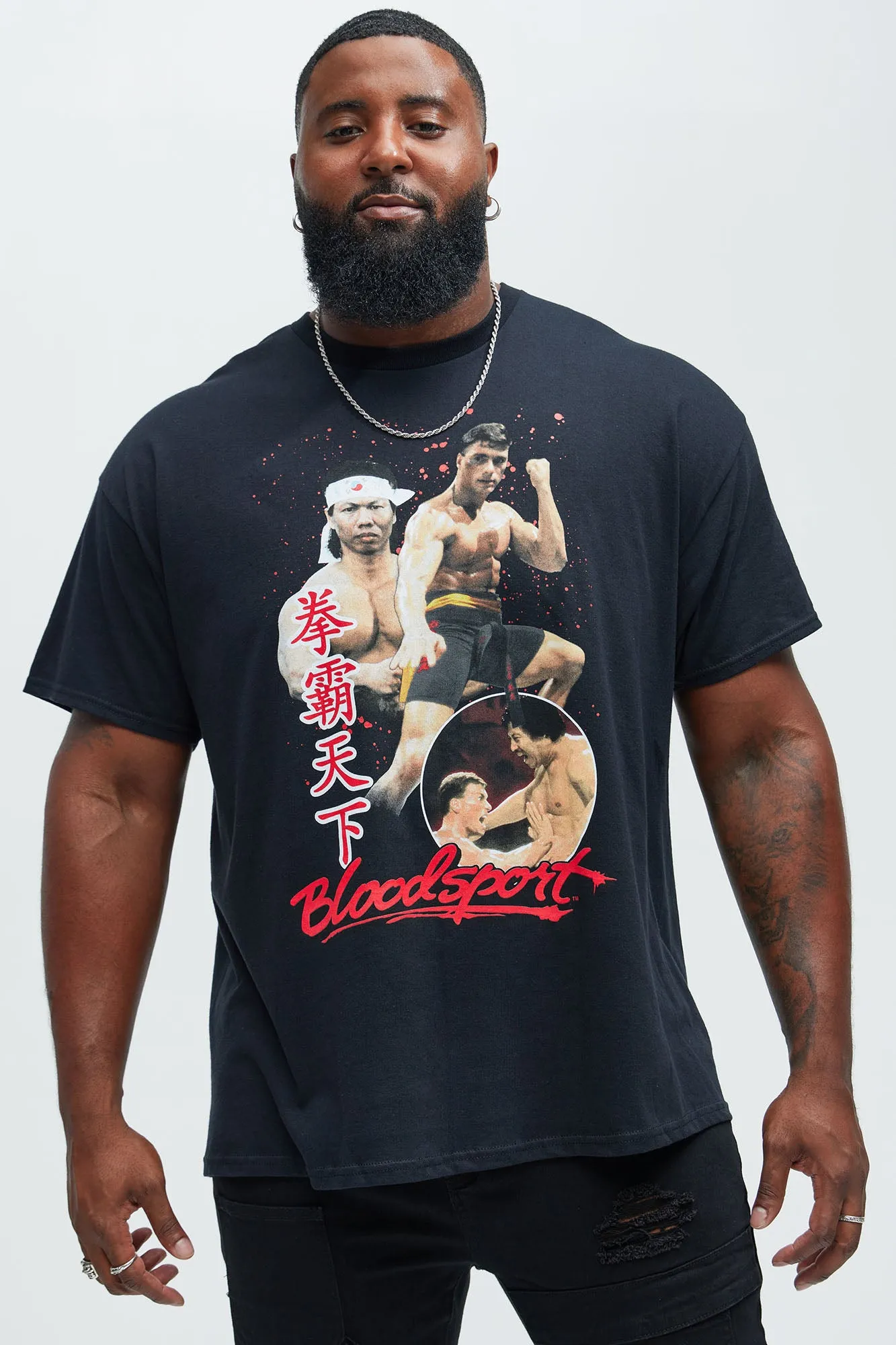 Bloodsport Short Sleeve Tee - Black sold by Fashion Nova product image thumbnail 4