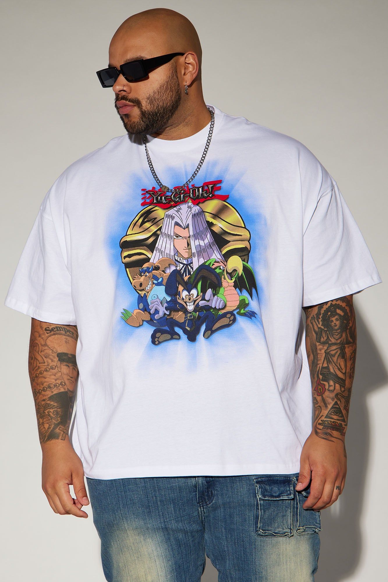 Yugioh Pegasus Toons Short Sleeve Tee - White sold by Fashion Nova product image thumbnail 4