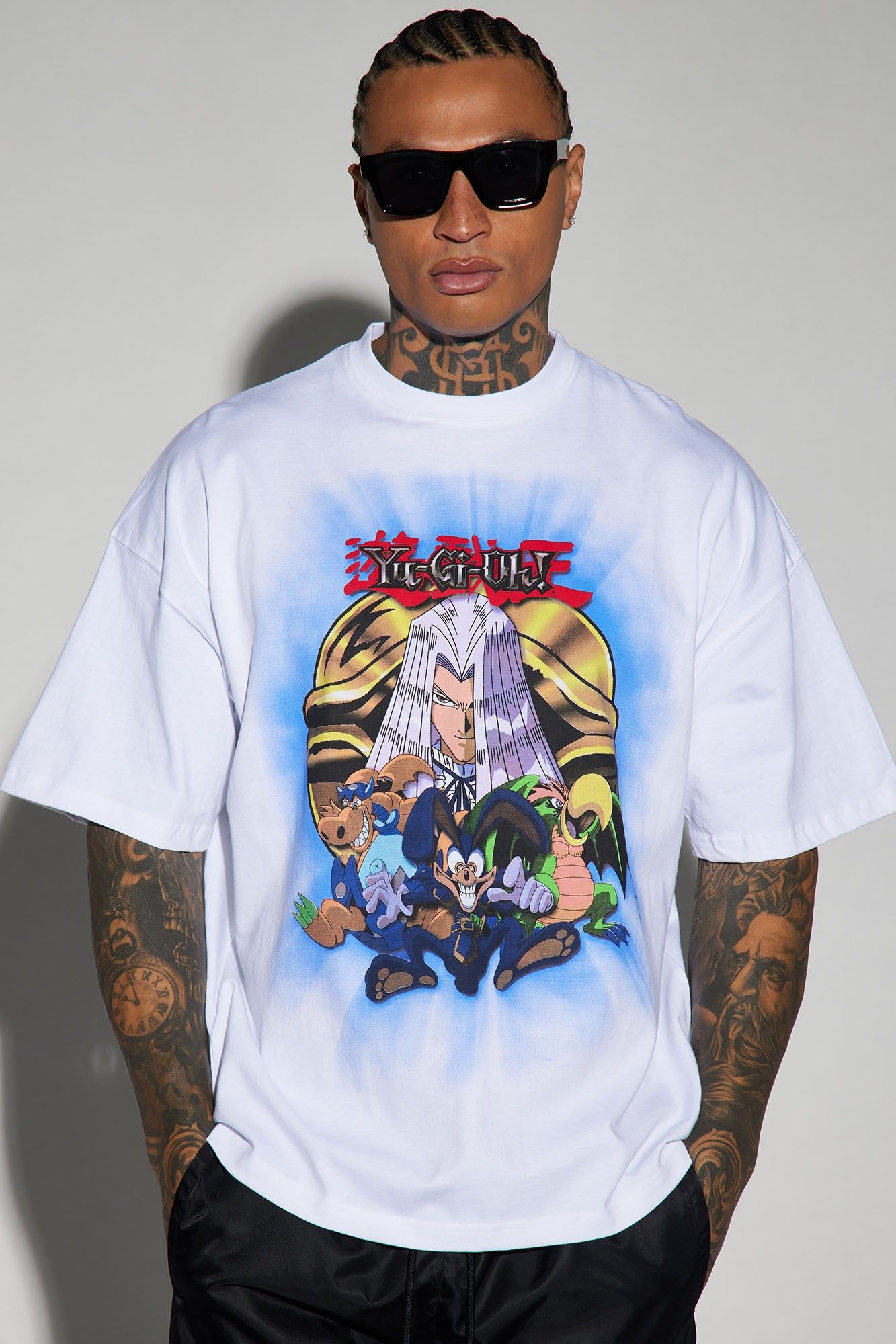 Yugioh Pegasus Toons Short Sleeve Tee - White sold by Fashion Nova