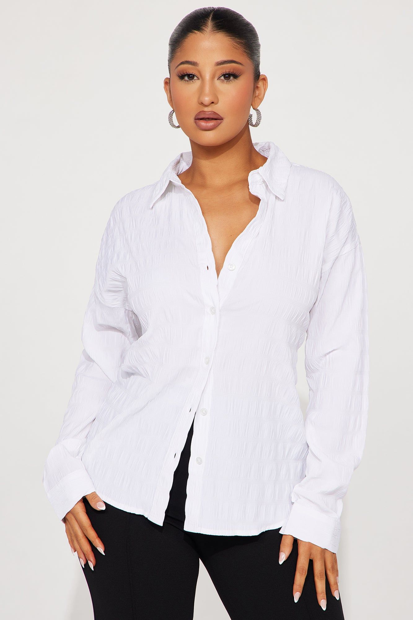 Have It My Way Shirt - White sold by Fashion Nova