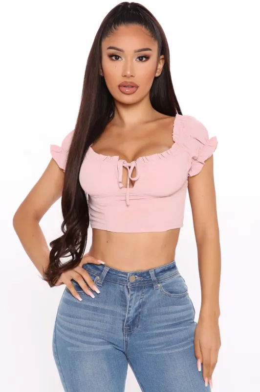 This Feels Right Top - Blush sold by Fashion Nova