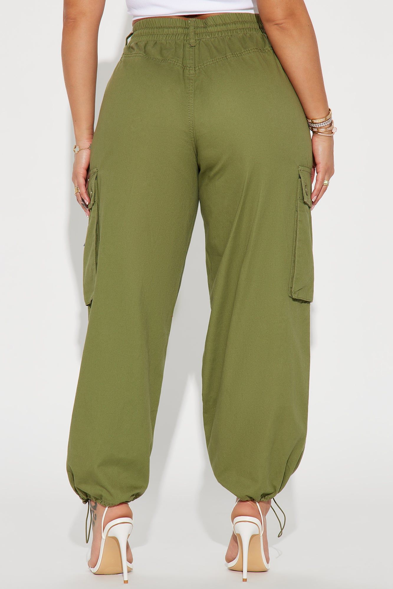 Off Season Cargo Jogger - Olive sold by Fashion Nova product image thumbnail 3