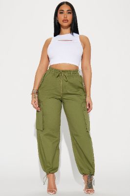 Off Season Cargo Jogger - Olive sold by Fashion Nova