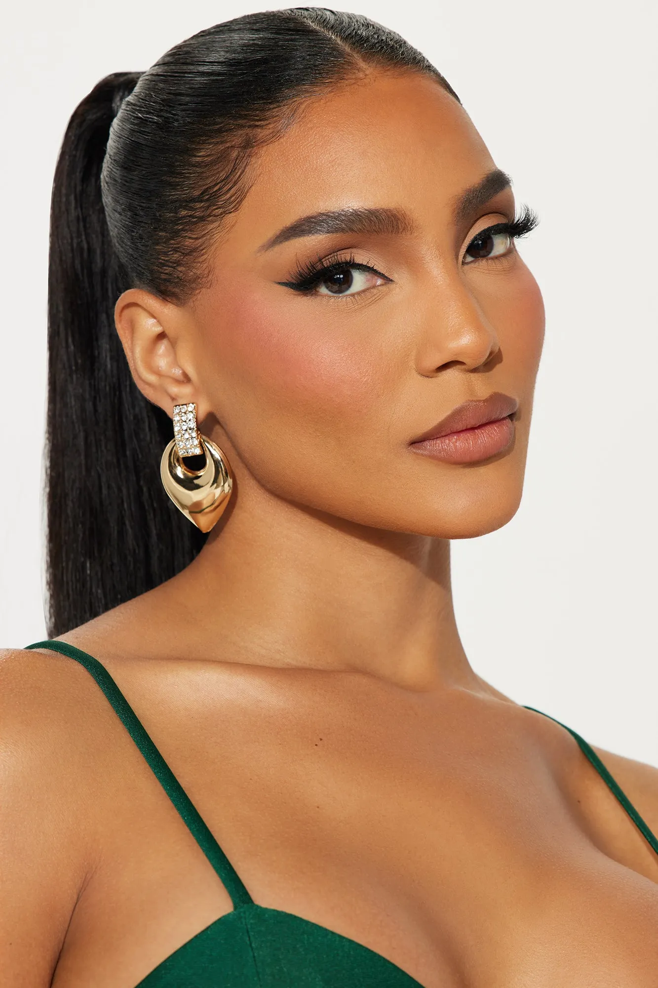 Rockstar Royalty Earrings - Gold sold by Fashion Nova product image thumbnail 2