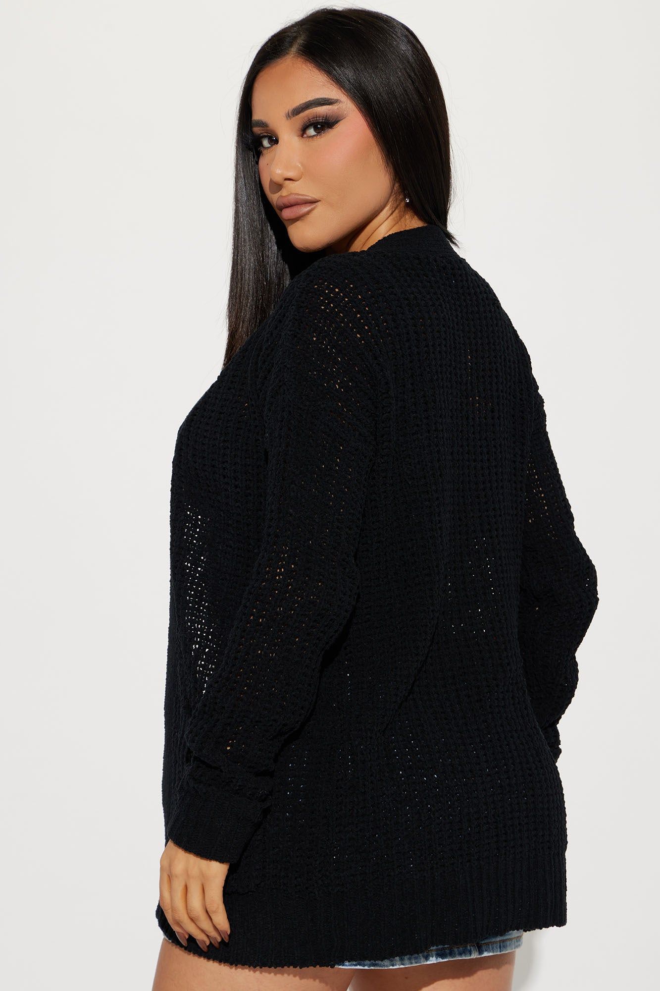 Nora Cardigan - Black sold by Fashion Nova product image thumbnail 3