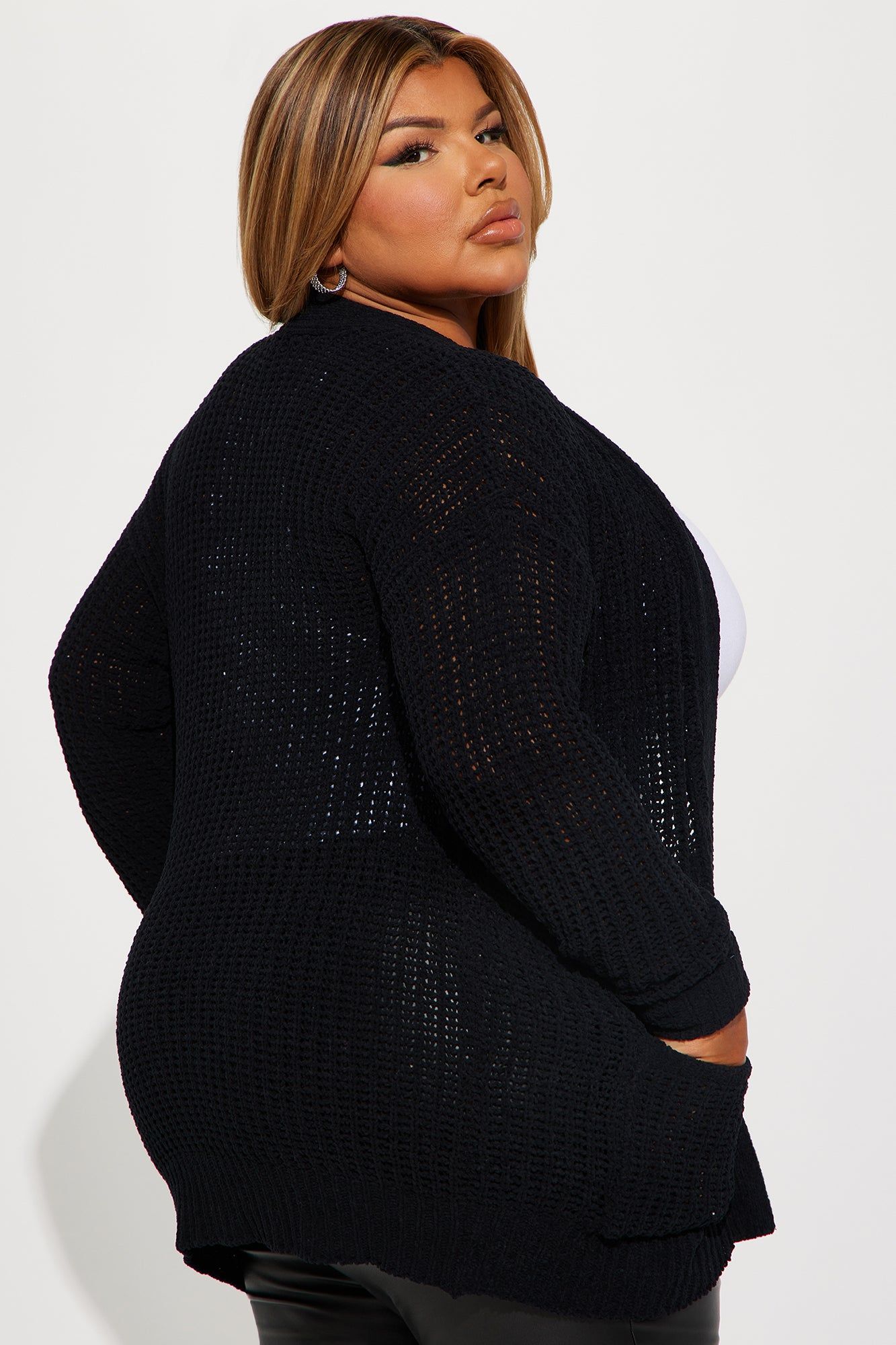 Nora Cardigan - Black sold by Fashion Nova product image thumbnail 6