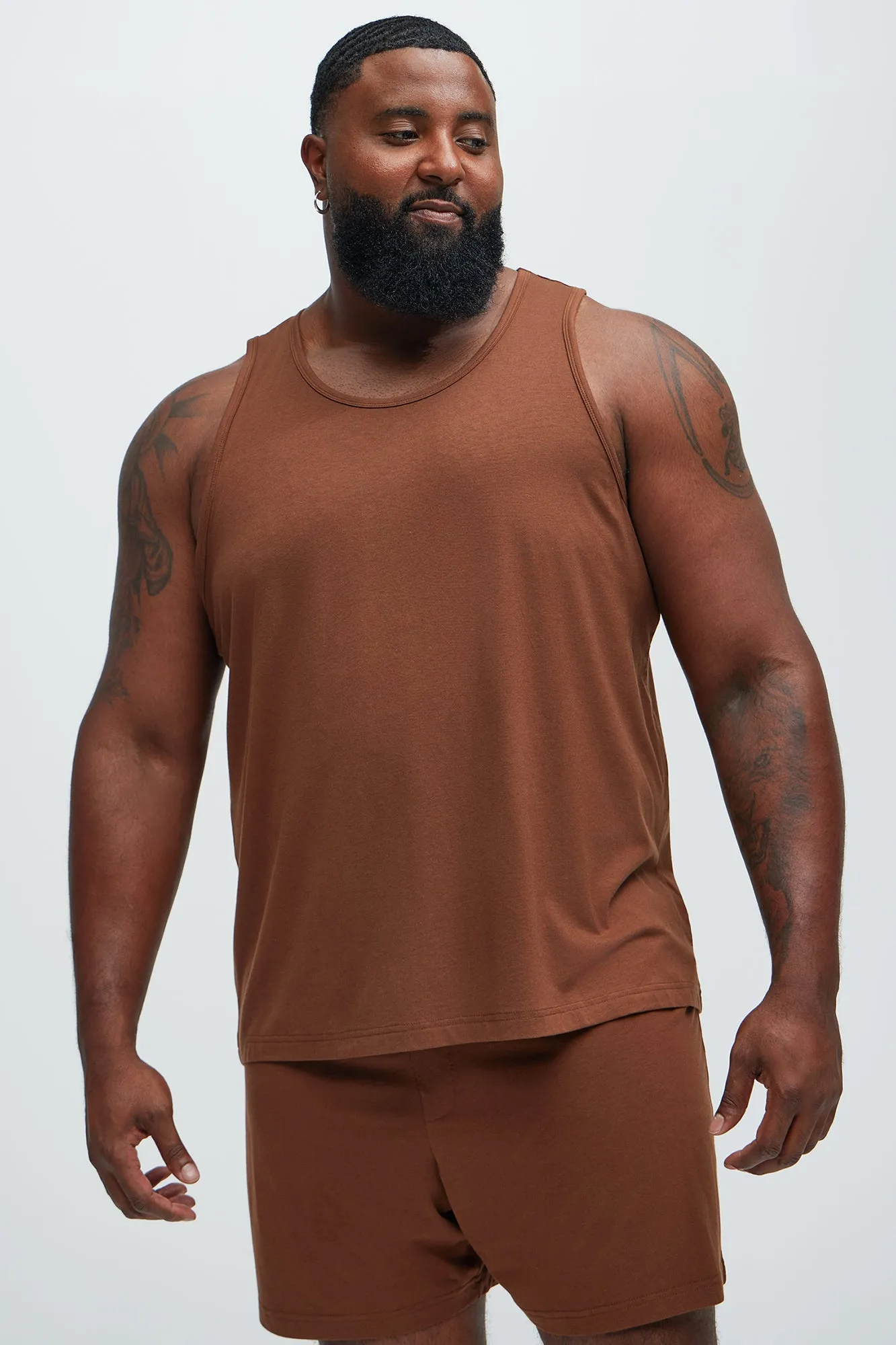 Essential Lounge Tank - Brown sold by Fashion Nova product image thumbnail 5