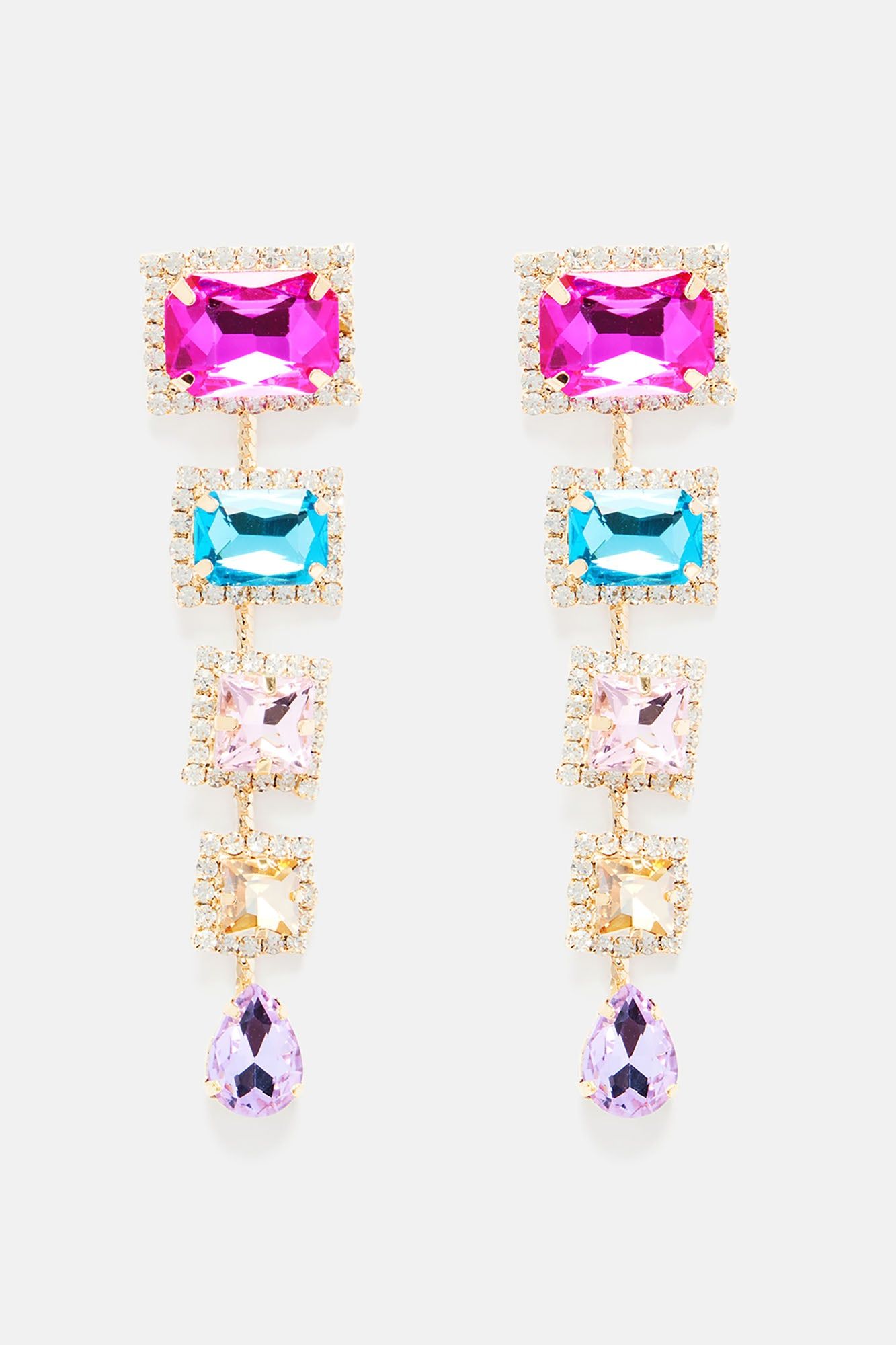 Hold The Line Earrings - Multi Color sold by Fashion Nova product image thumbnail 2