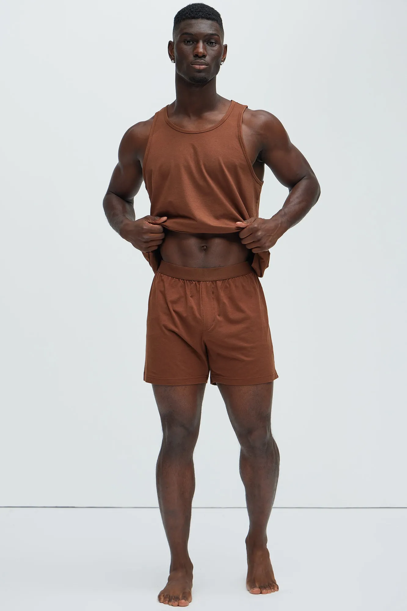 Essential Lounge Tank - Brown sold by Fashion Nova product image thumbnail 2