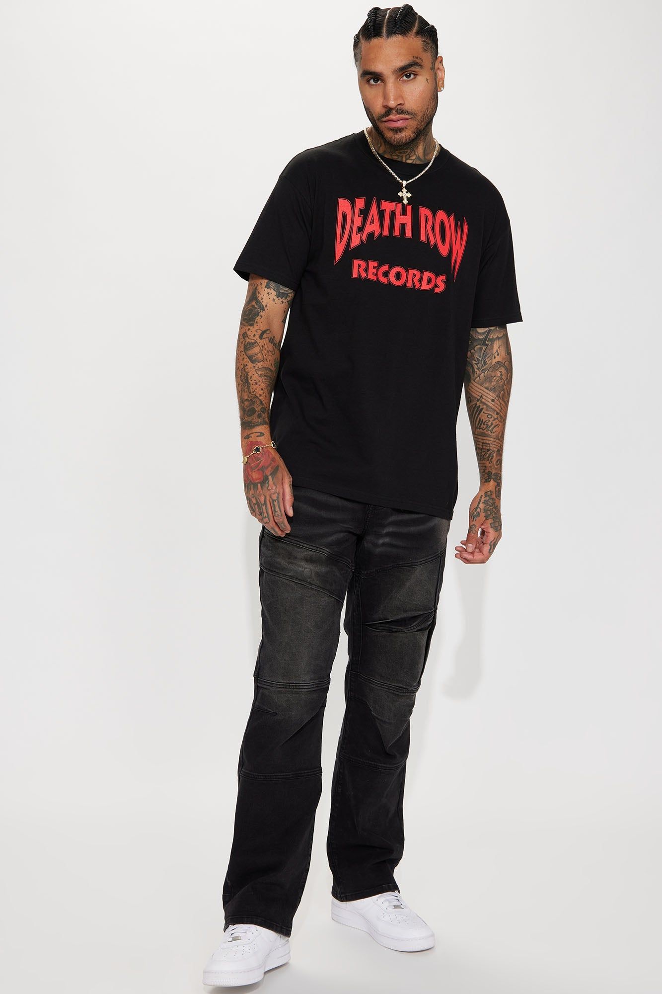 Death Row Records Hits Short Sleeve Tee - Black sold by Fashion Nova product image thumbnail 3