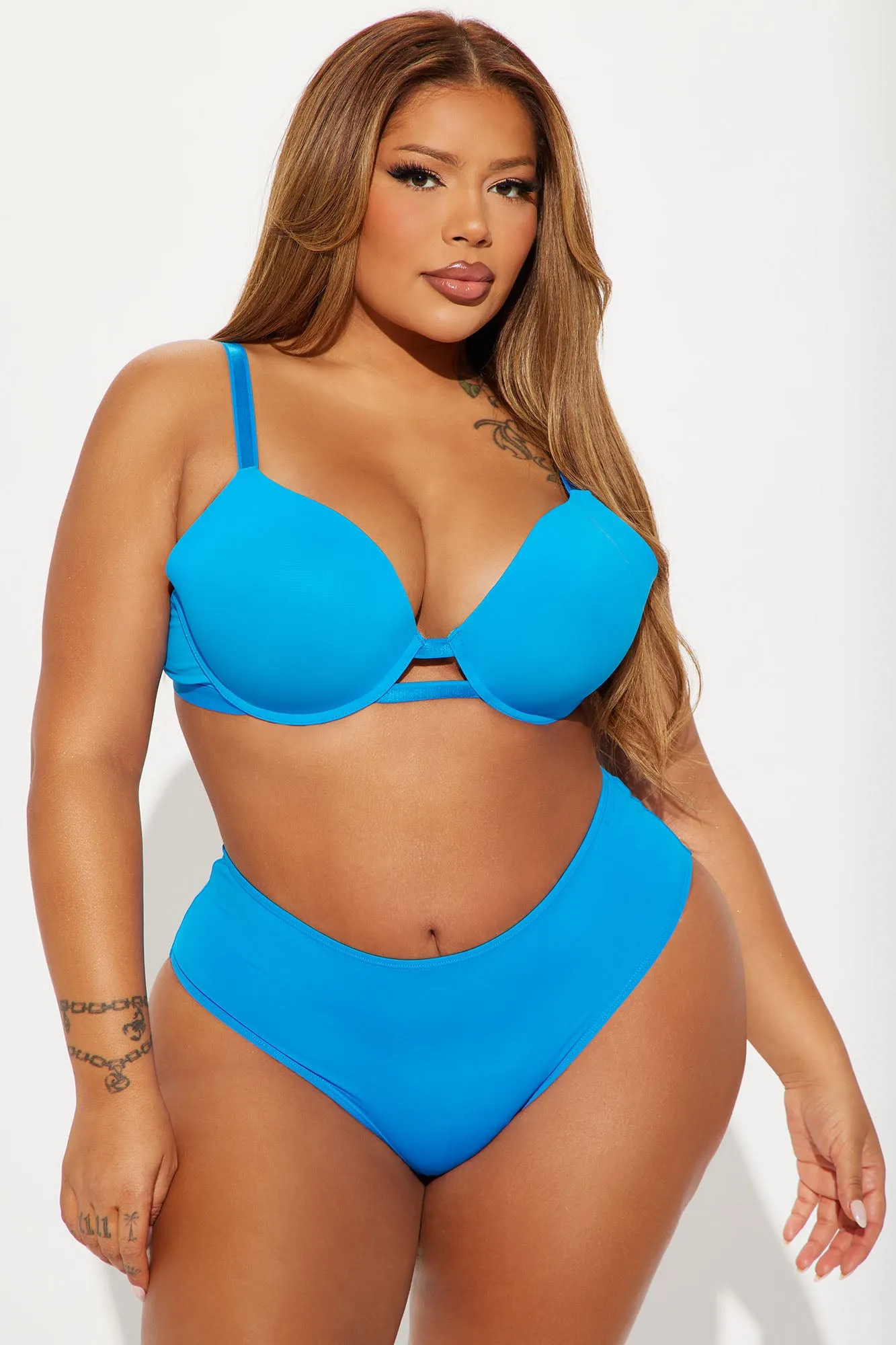 Nova Microfiber Extreme Push Up Bra - Royal sold by Fashion Nova product image thumbnail 5