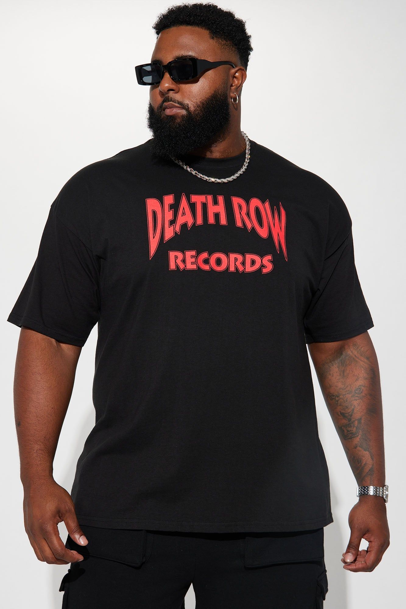 Death Row Records Hits Short Sleeve Tee - Black sold by Fashion Nova product image thumbnail 7