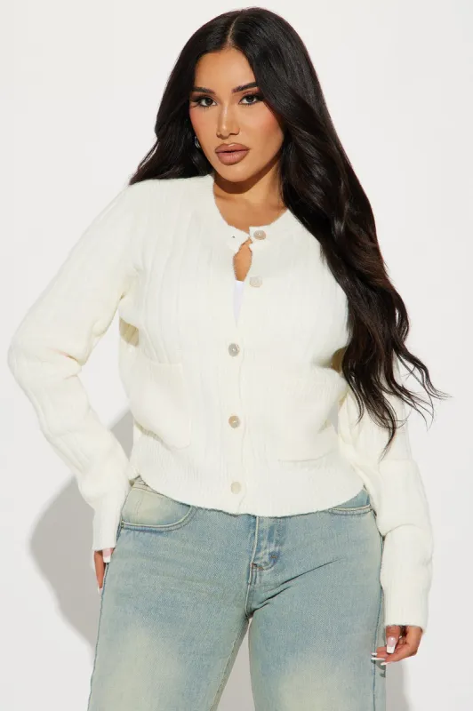 Carrie Cardigan - Cream sold by Fashion Nova