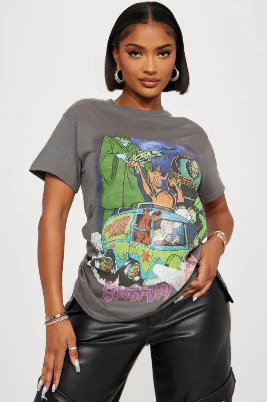 Scooby Doo Where Are You Tshirt - Charcoal sold by Fashion Nova
