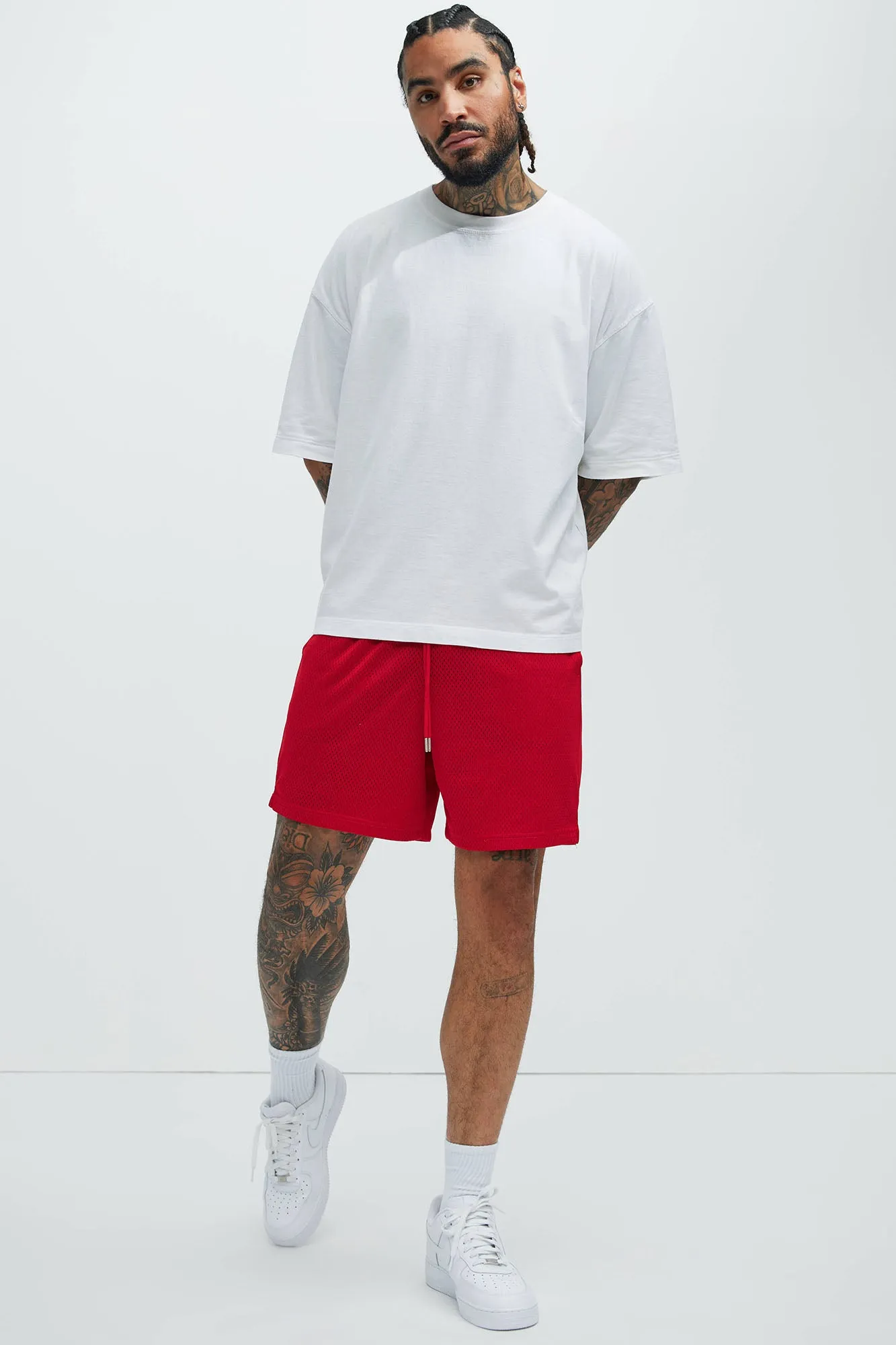 Ronnie Mesh Shorts - Red sold by Fashion Nova product image thumbnail 2