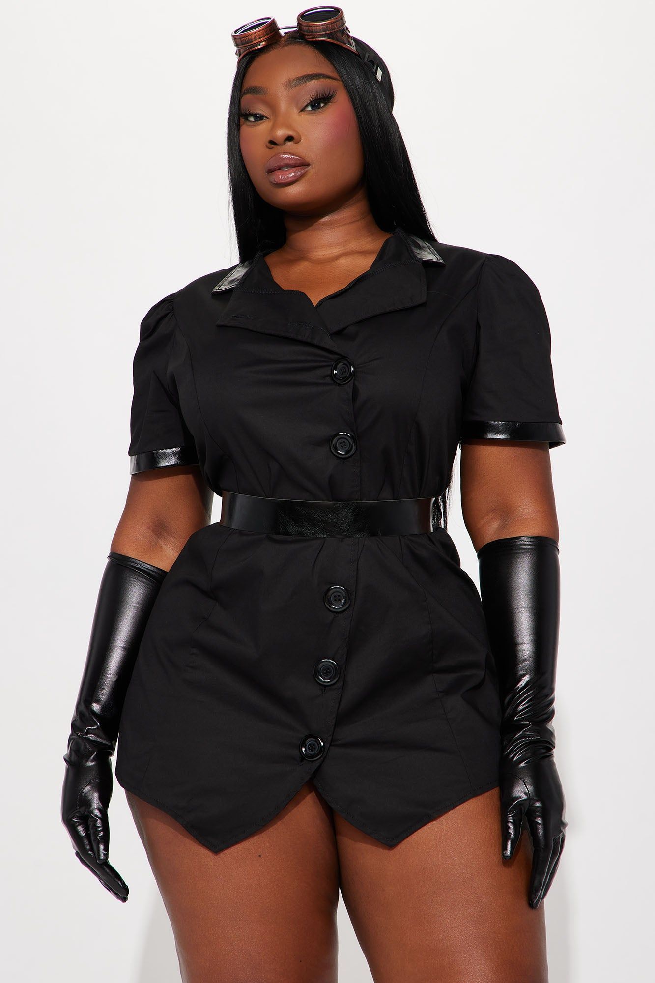 Steampunk Mad Scientist 3 Piece Costume Set - Black sold by Fashion Nova product image thumbnail 5