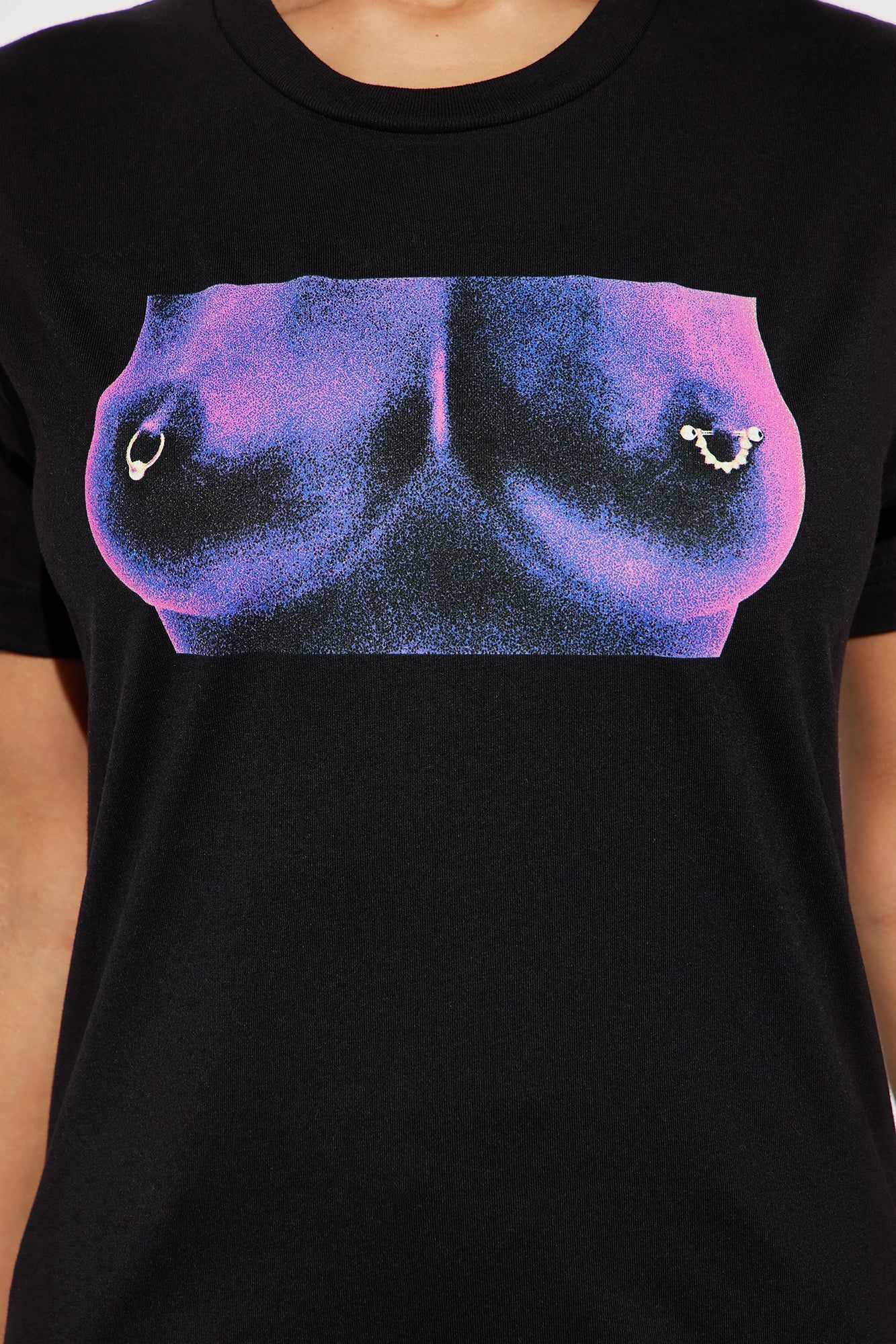 Always A Pleasure Short Sleeve Tee - Black sold by Fashion Nova product image thumbnail 3